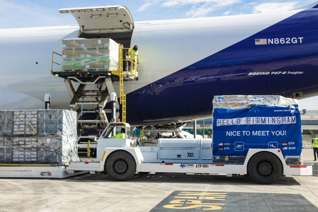 Birmingham-Shuttlesworth Airport opens K+N leased cargo facility