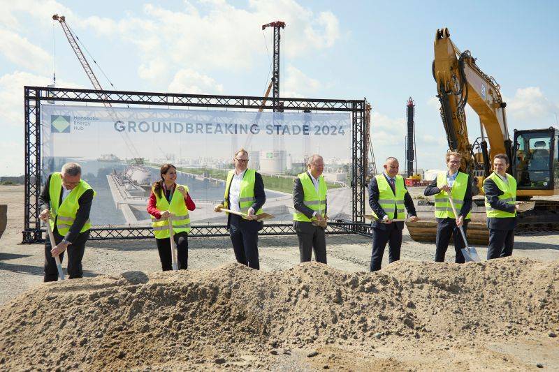 Construction Of Germany's First Land-Based LNG Terminal